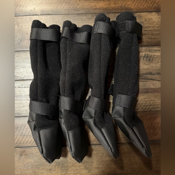 Greyhound Velcro Winter Dog Booties by Voyagers K9 Apparel Sz Sm/Md - Picture 2 of 6